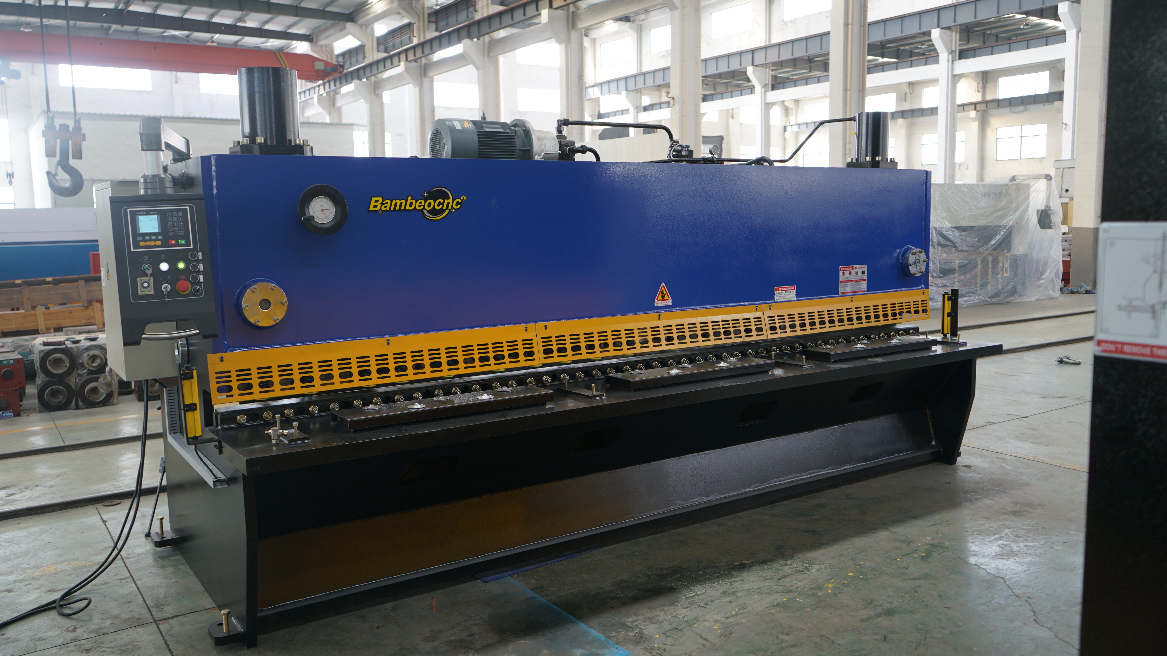 10x4000mm CNC-Schermaschine Stahl Guillotine zum Verkauf